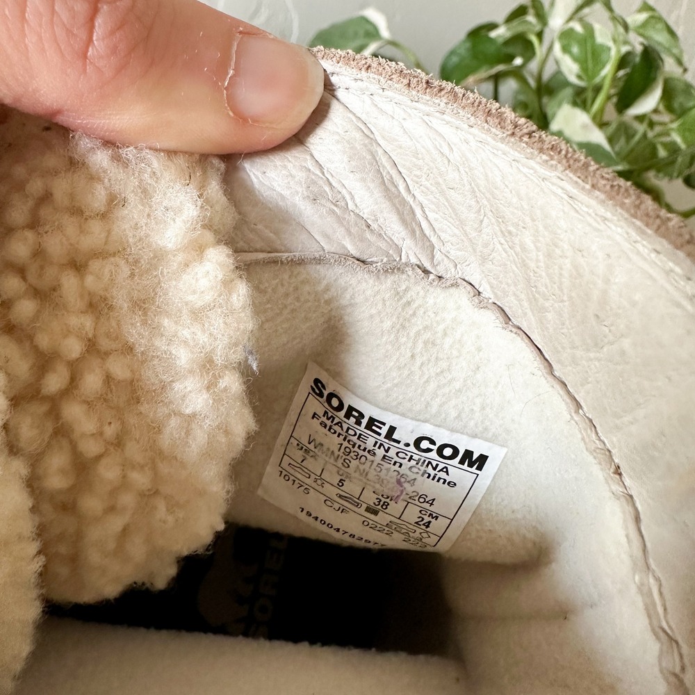 Sorel | Joan of Arctic Next Lite Waterproof Snow Winter Boot, Omega Taupe / Fawn - Picture 6 of 6